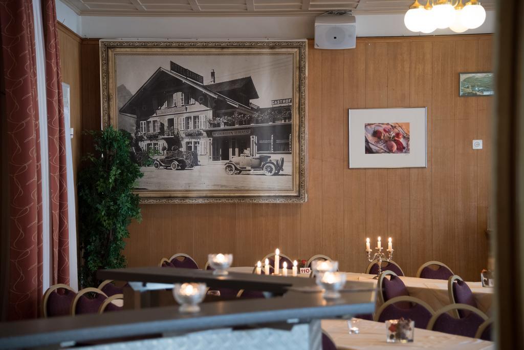 Hotel Bahnhof Giswil Buitenkant foto